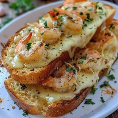 Pan con Ajo y Mariscos